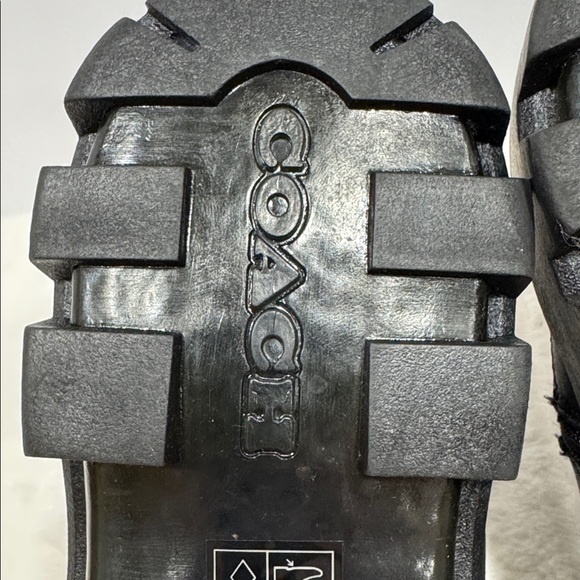 Coach Men’s CitySole Lace-Up Boot Signature Jacquard Black Size 11D NWOT - Picture 6 of 15